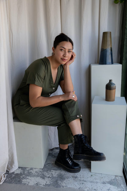 Jumper Hoja Santa Cuello V