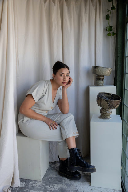 Jumper Hielo Cuello V